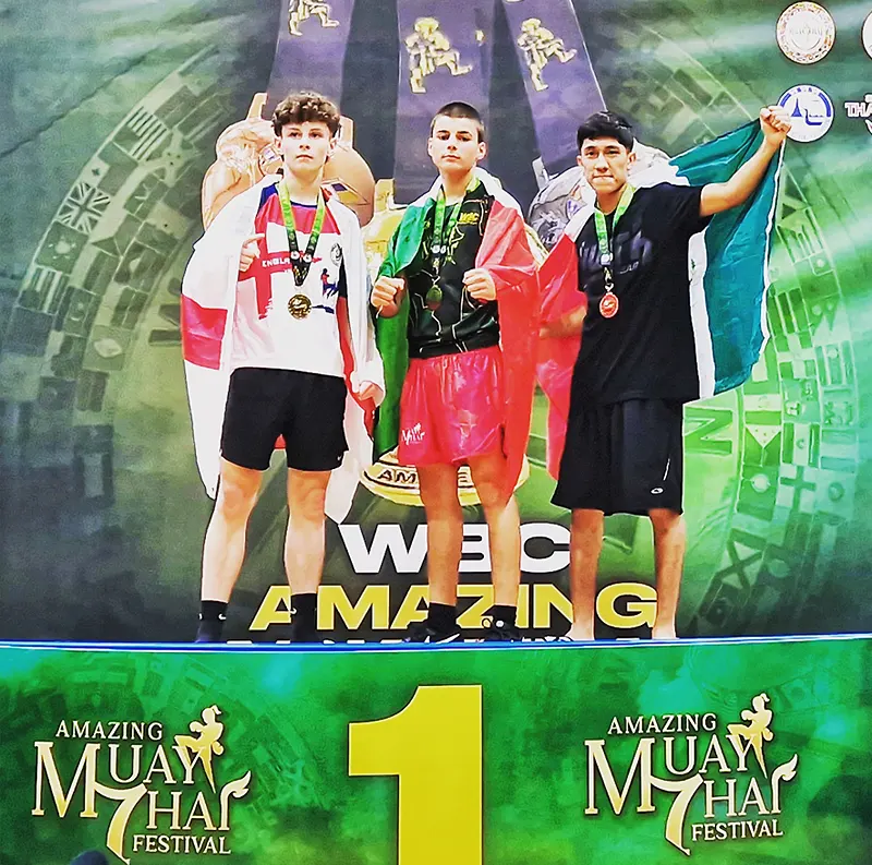 Vittoria Bromzo di Giacomo Chiomento ai mondiali WBC Muay Thai - News Muay Thai Clan