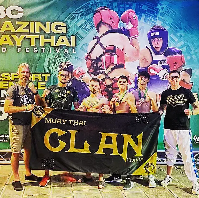 MUAY THAI CLAN in trasferta ai Mondiali Amazing Muay Thai World Festival